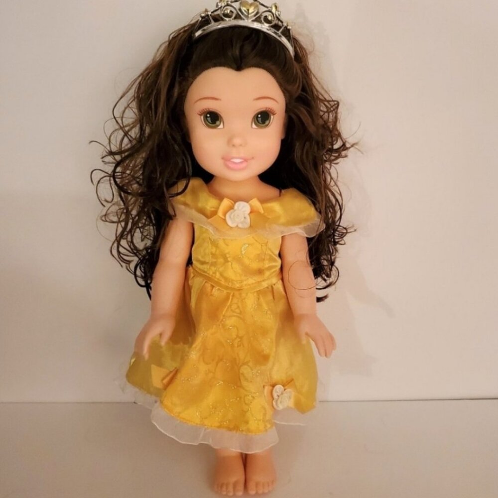 Belle Disney Princess toddler doll 14 inch tiara